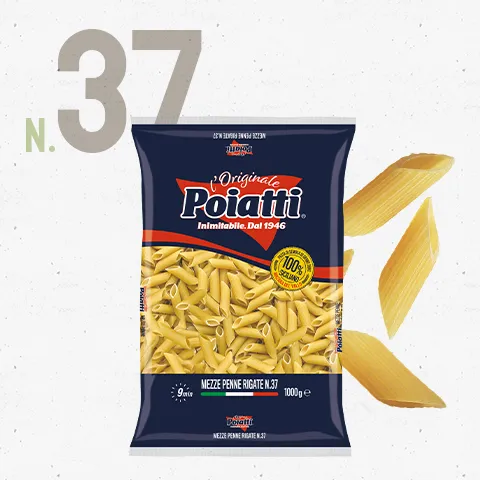 alberto-poiatti-linea-tradizionale-mezze-penne-rigate-n-37-nudeln-500g image 1