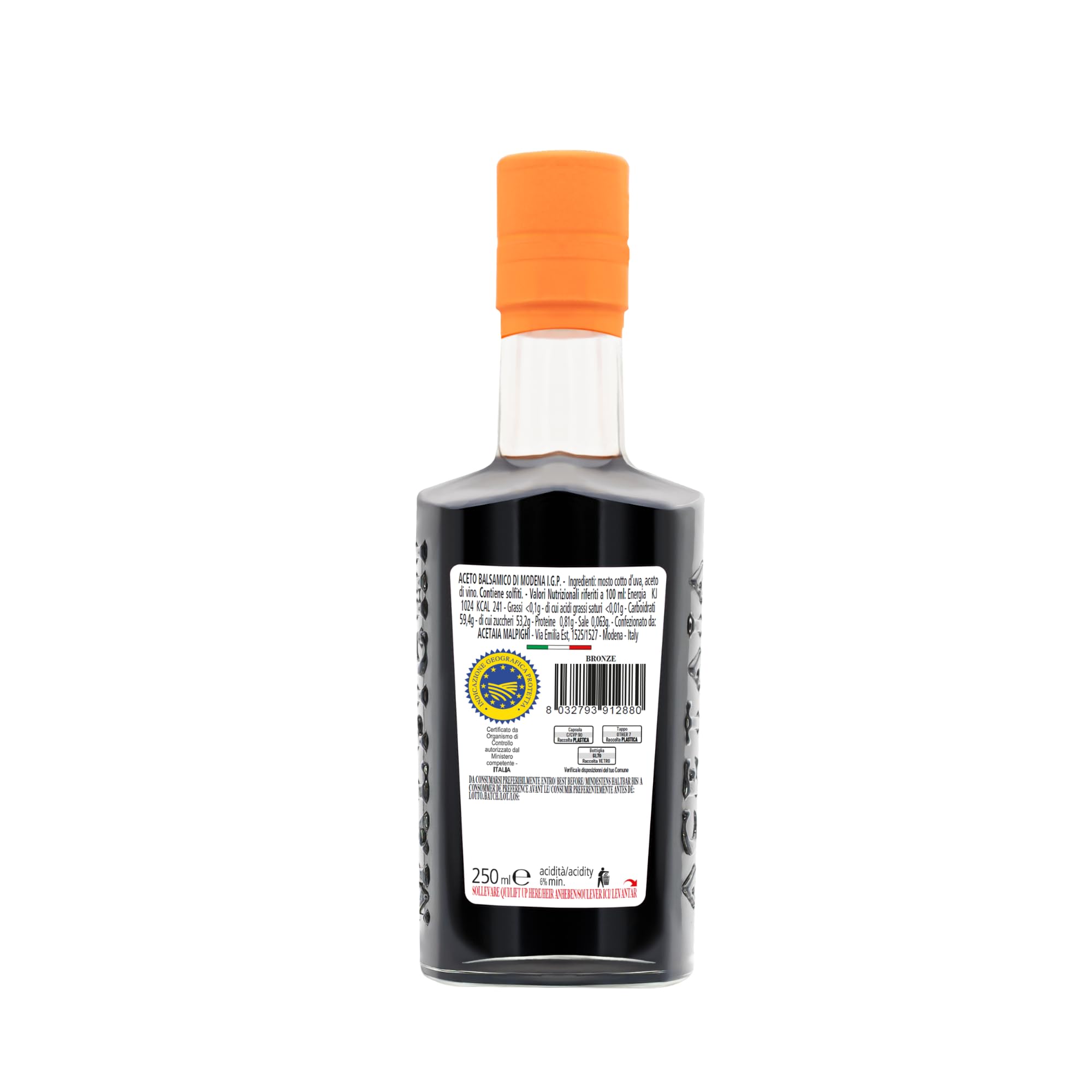 acetaia-malpighi-bronzo-balsamico-essig-igp-250-ml-natur image 2