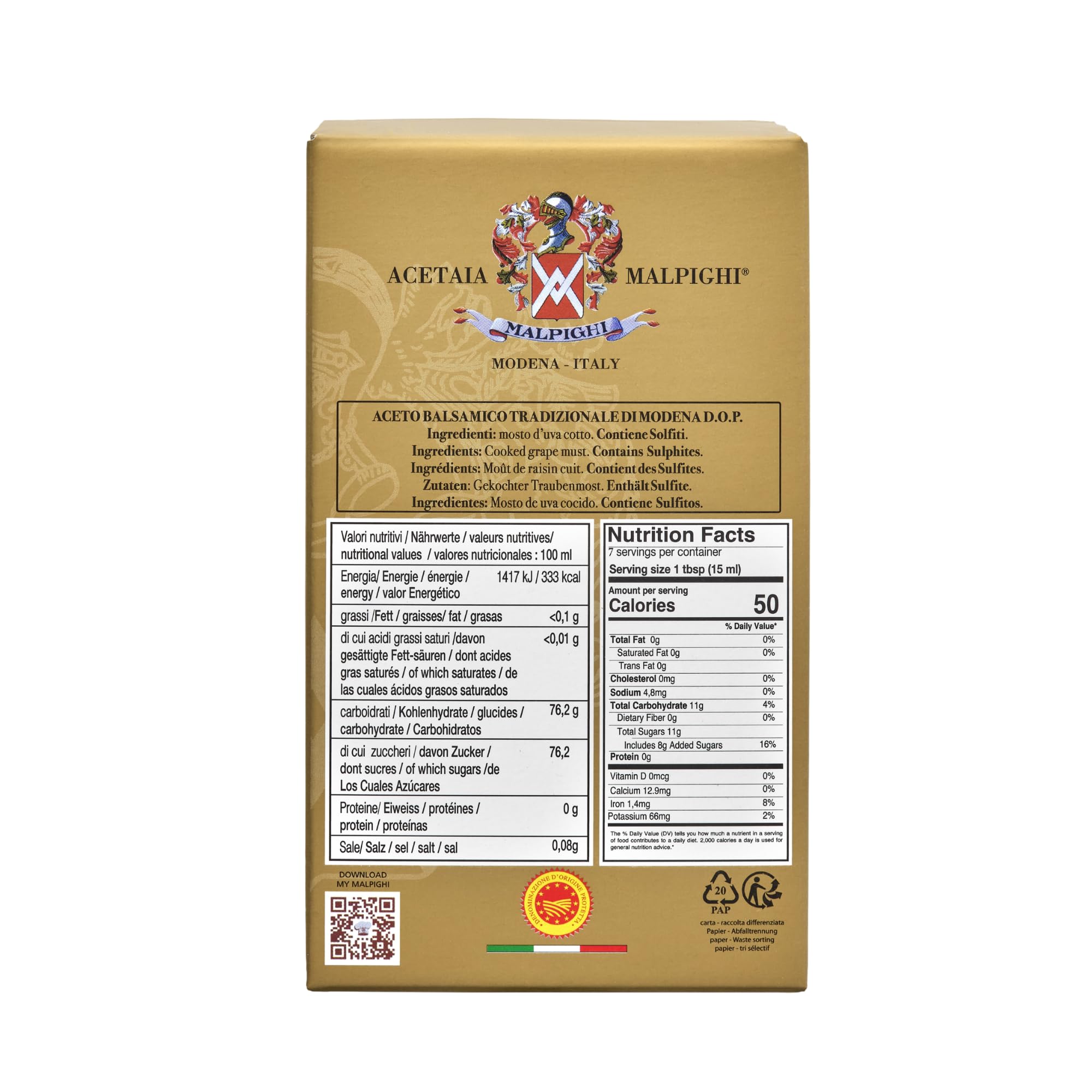 acetaia-malpighi-extravecchio-balsamico-essig-dop-25-jahre-100-ml image 2