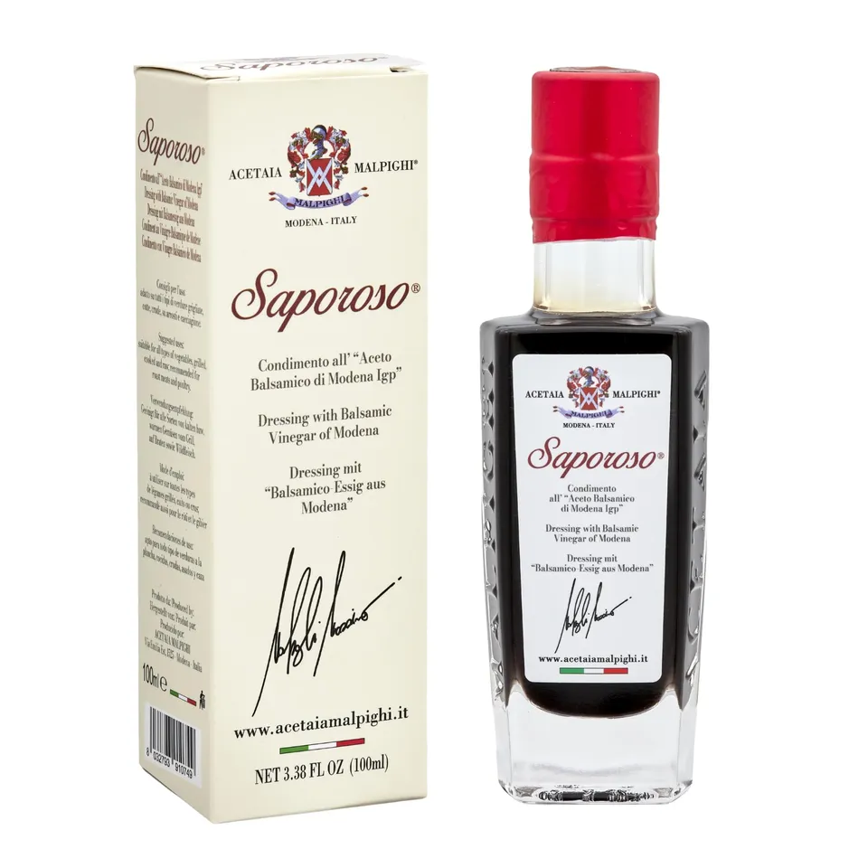 acetaia-malpighi-saporoso-balsamico-dressing-100-ml-6-jahre image 1