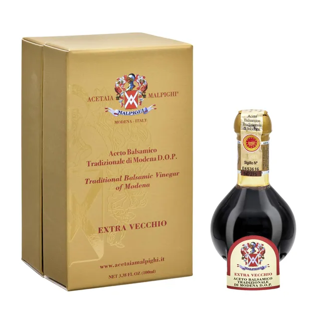 acetaia-malpighi-extravecchio-balsamico-essig-dop-25-jahre-100-ml image 1