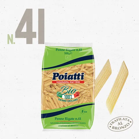 alberto-poiatti-pasta-biologica-penne-rigate-n-41-bio-nudeln image 1