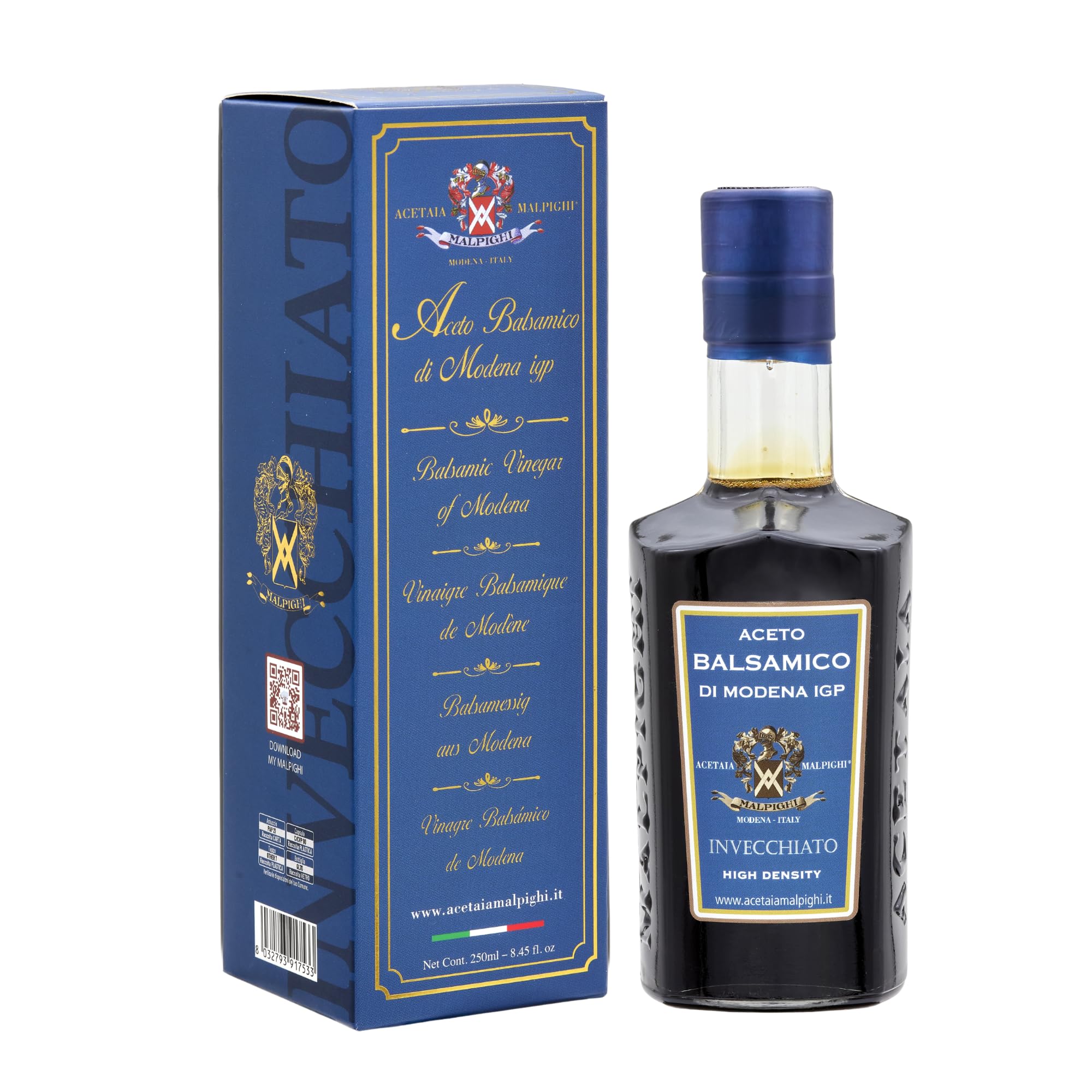 acetaia-malpighi-gereifter-balsamico-igp-250-ml-sp-tlese image 1