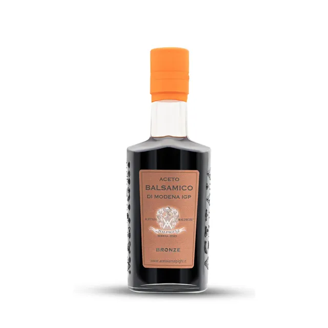 acetaia-malpighi-bronzo-balsamico-essig-igp-250-ml-natur image 1