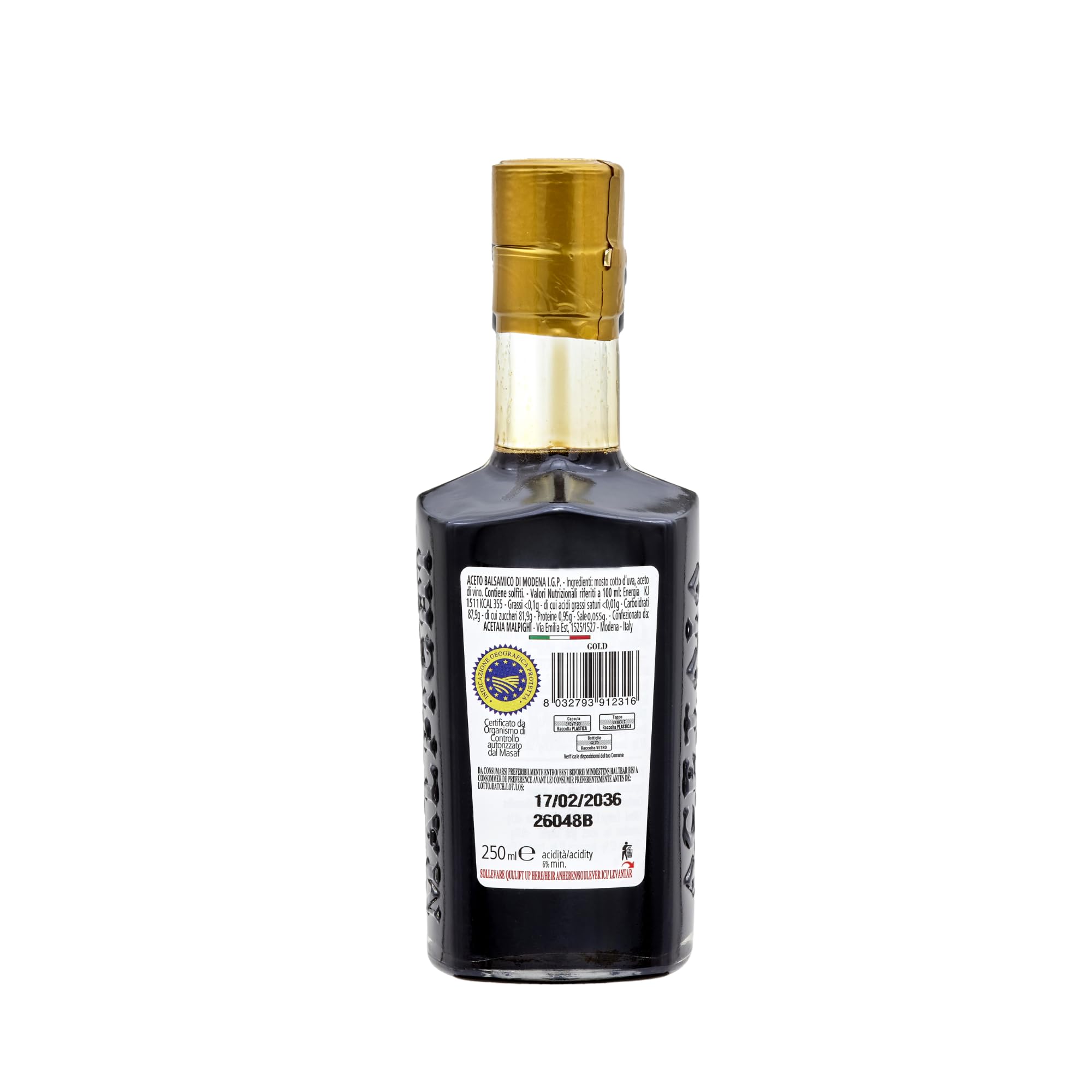 acetaia-malpighi-oro-balsamico-modena-igp-250-ml-o-karamell image 2