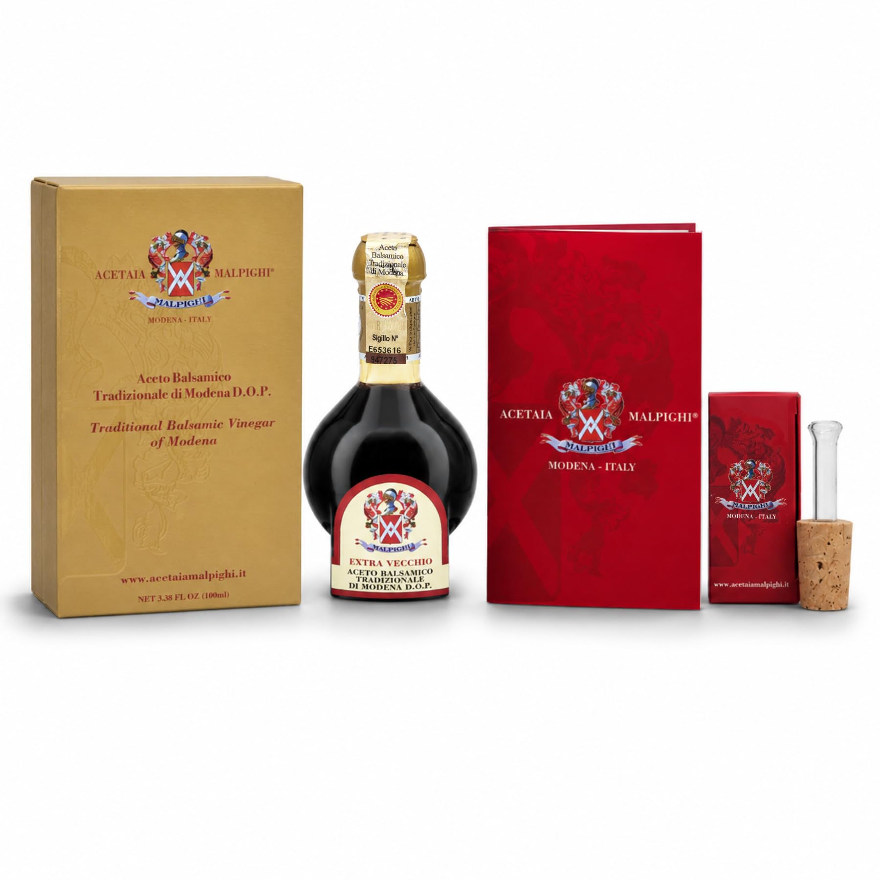 acetaia-malpighi-extravecchio-balsamico-essig-dop-25-jahre-100-ml image 3