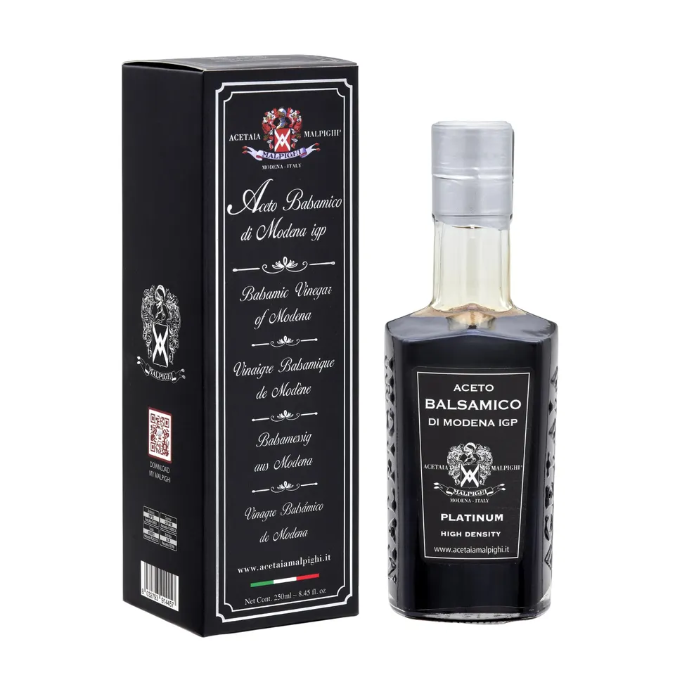 acetaia-malpighi-balsamic-platino-balsamico-250-ml-ohne-karamell image 1